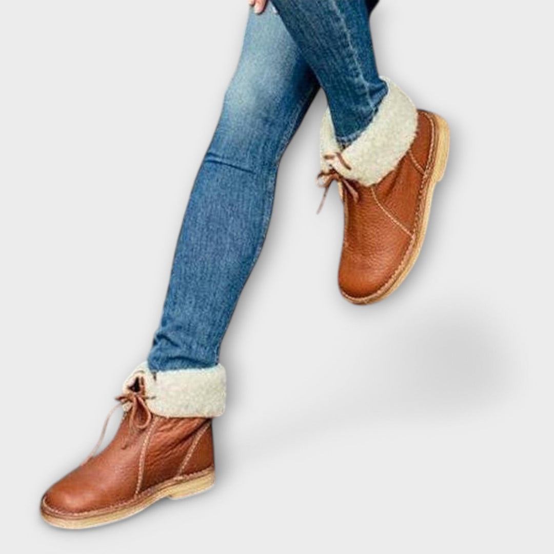 Teresa | Botas Zeita Impermeables Con Forro De Lana Cálida