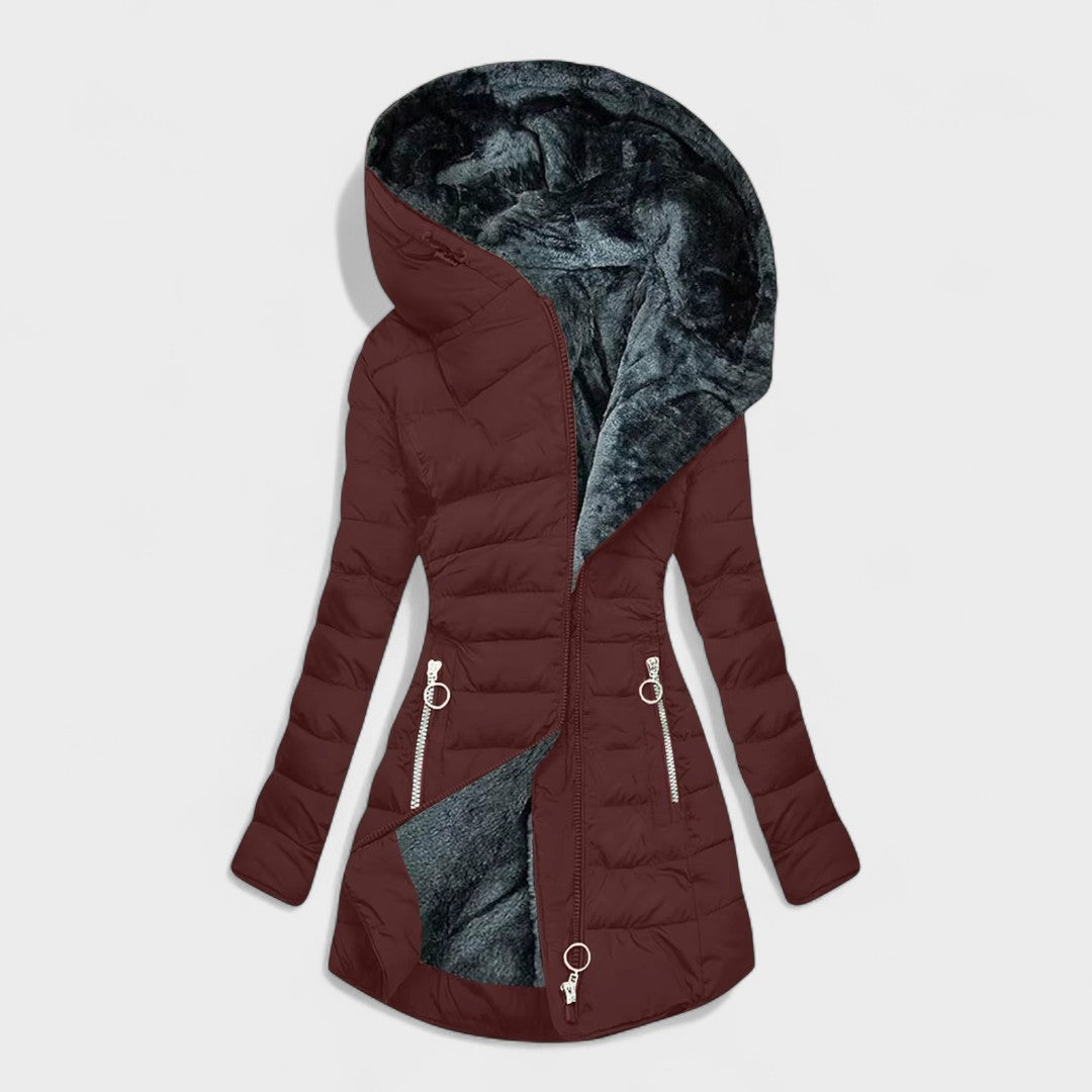 Beatrice™ | Abrigo cálido con forro de pelo