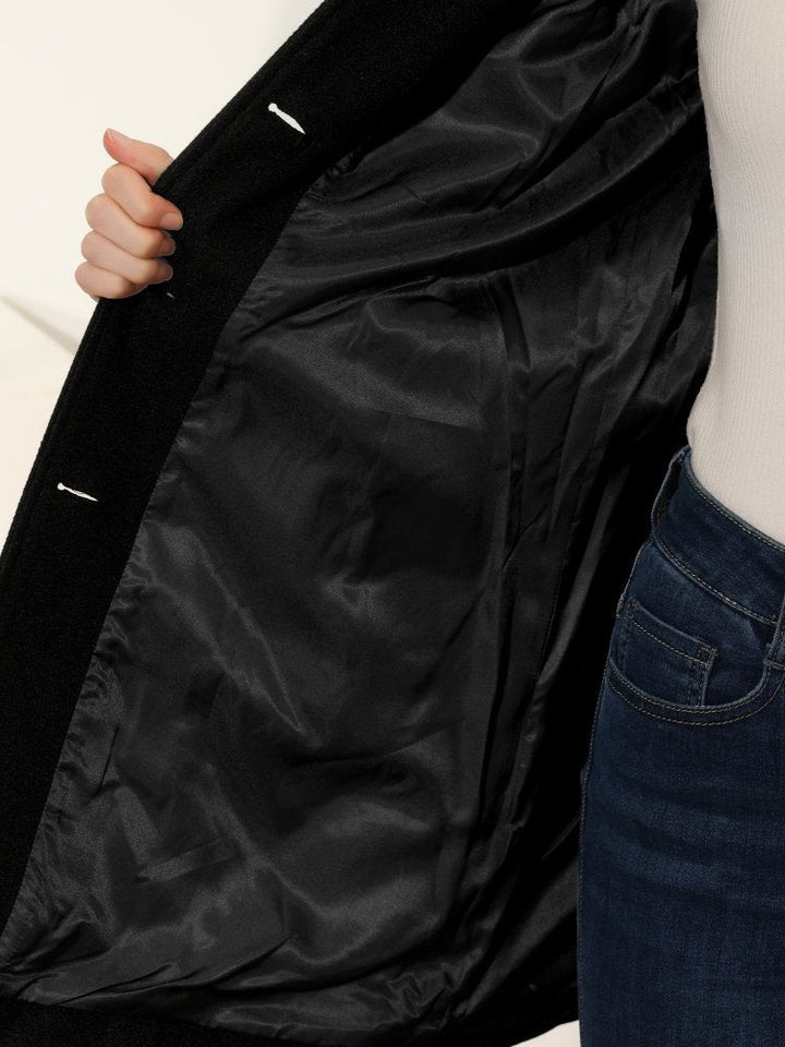 Jacquline | Abrigo de invierno para mujeres con un botón